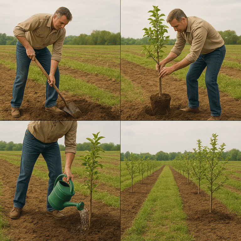 Jak założyć plantację drzew owocowych: krok po kroku.