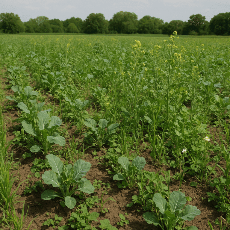 Jakie rośliny można uprawiać w plantacjach międzyplonowych?