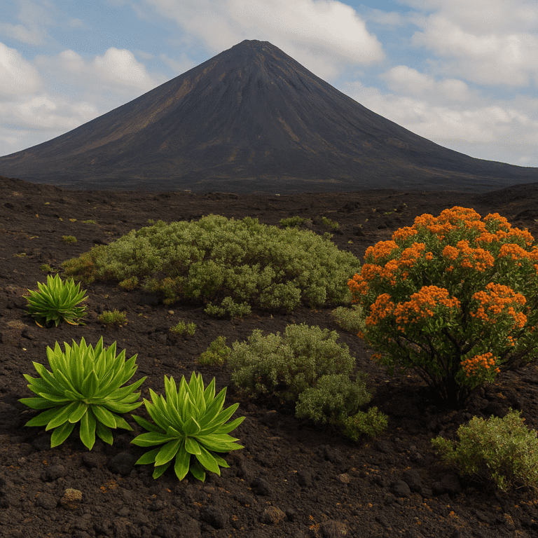 Jakie rośliny najlepiej rosną na terenach wulkanicznych?