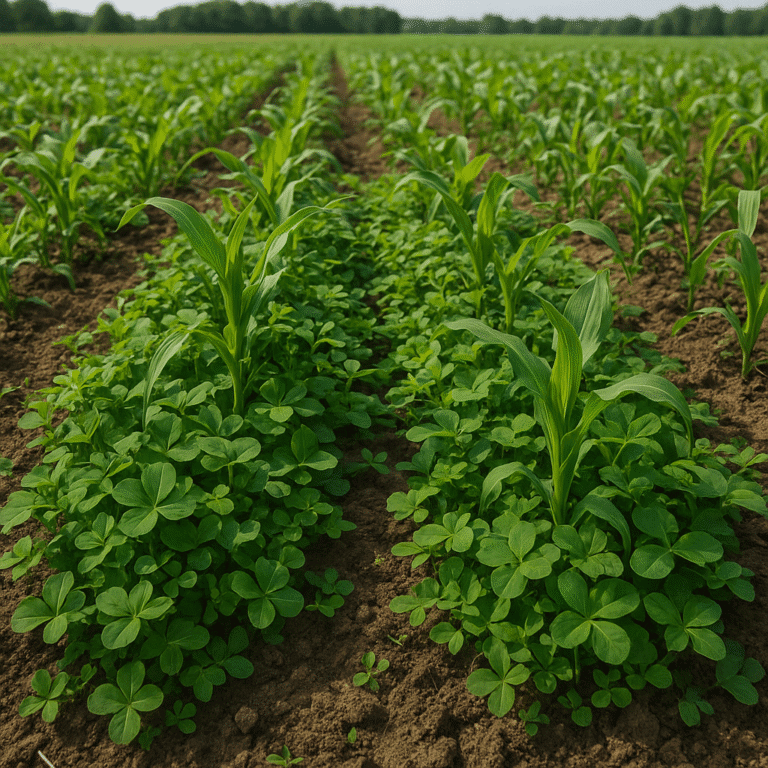 Jakie są korzyści z uprawy roślin okrywowych na plantacjach?