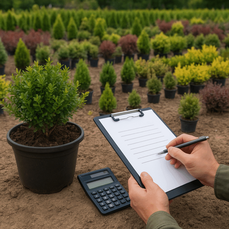 Jakie są koszty związane z zakładaniem plantacji z roślinami ozdobnymi?