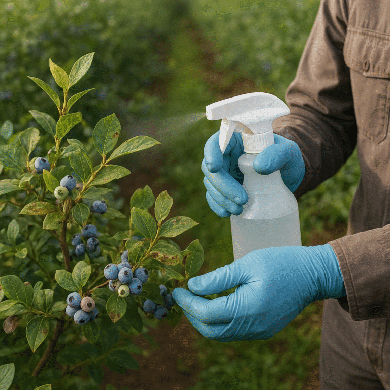 Jakie są sposoby walki z chorobami roślin na plantacjach jagodowych?