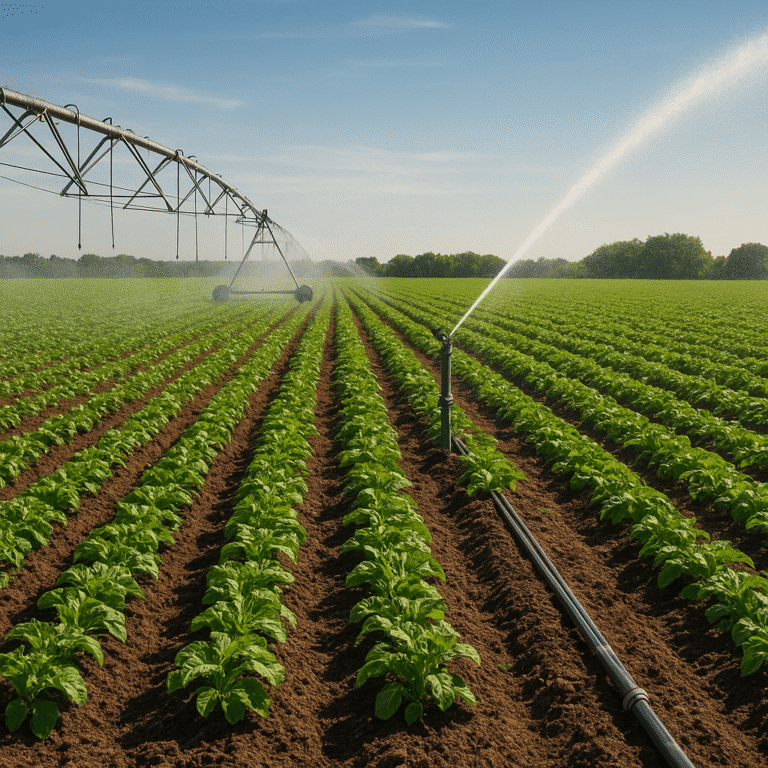 Jakie są techniki nawadniania, które poprawiają plony na plantacji?