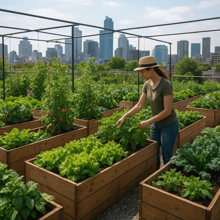 Jakie są metody uprawy roślin w systemie miejskim na plantacjach?