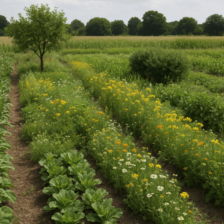 Jakie są metody zapewnienia bioróżnorodności na plantacjach?
