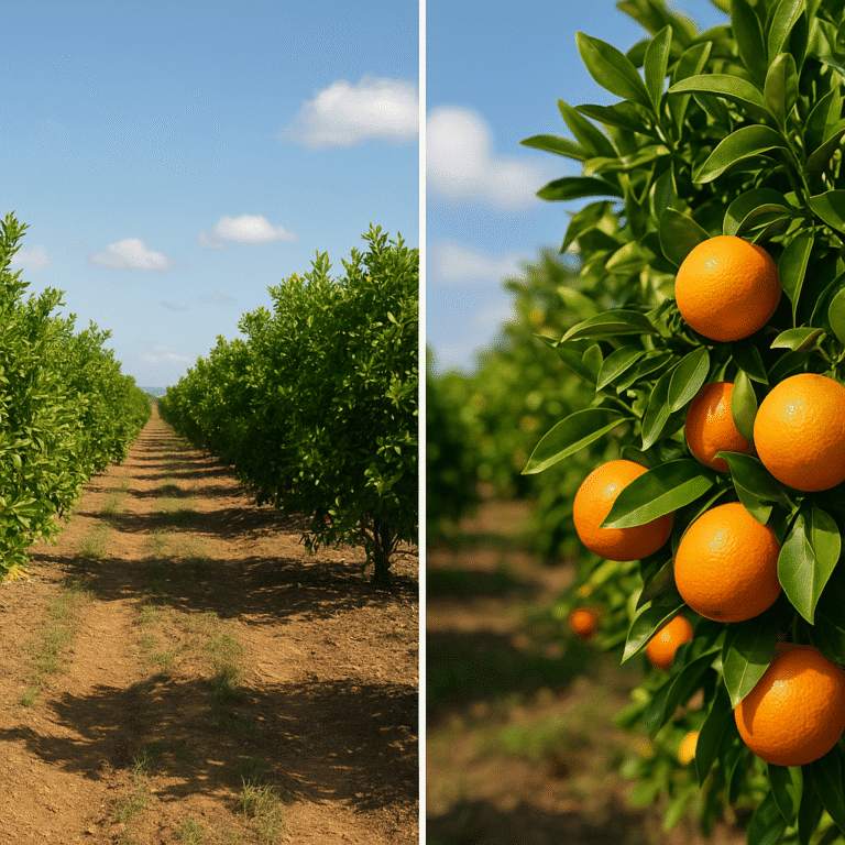 Jakie są zalety i wady uprawy drzew cytrusowych na plantacjach?