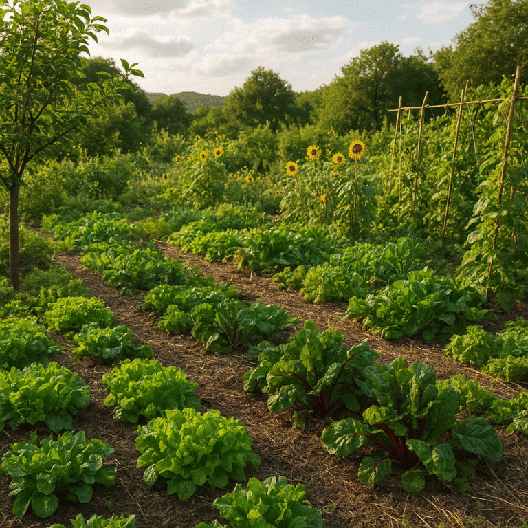 Jakie są zalety prowadzenia plantacji w systemie permakultury?