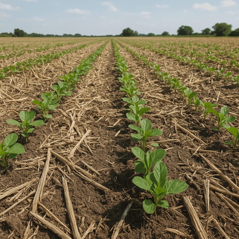 Jakie są zalety uprawy roślin w systemie no-till na plantacjach?