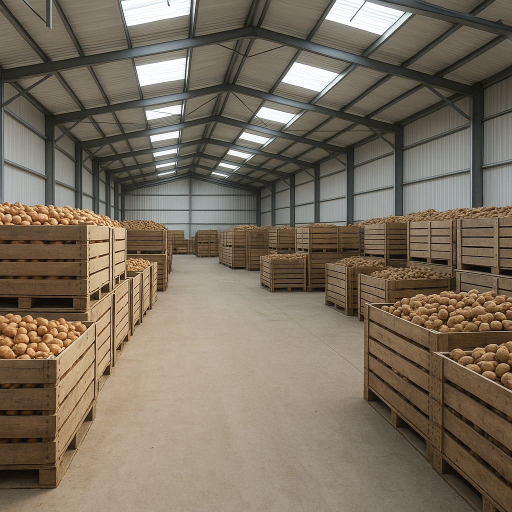 Hale magazynowe dla plantatorów – bezpieczne przechowywanie plonów