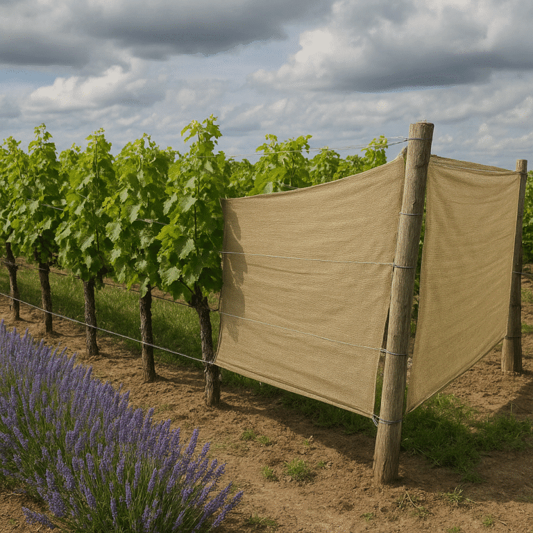 Jakie są zasady zabezpieczania plantacji przed silnymi wiatrami?