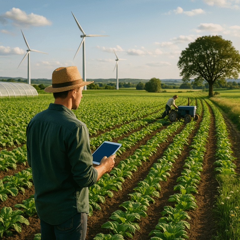 Jakie są zasady zrównoważonego rozwoju na plantacjach rolnych?