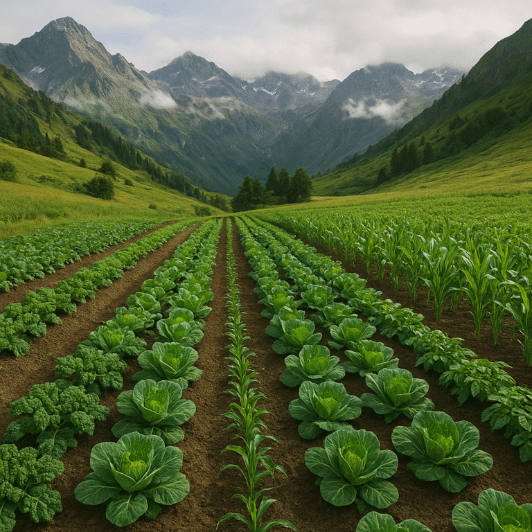 Jakie rośliny najlepiej nadają się do uprawy na plantacjach w obszarach górskich?