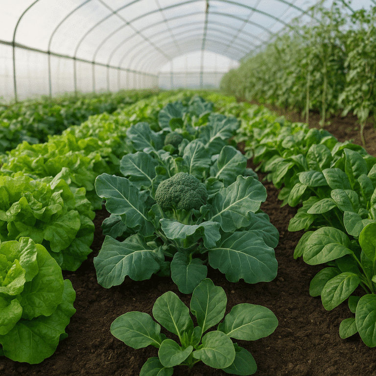 Jakie rośliny najlepiej rosną w systemie uprawy pod osłonami na plantacjach?