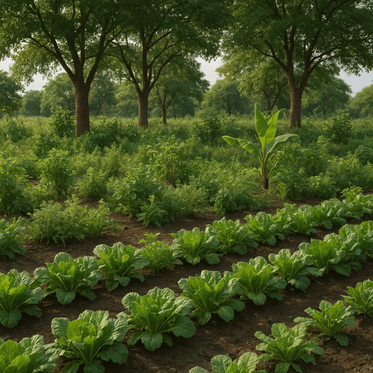 Jakie rośliny najlepiej nadają się do uprawy w systemie agroforestry na plantacjach?