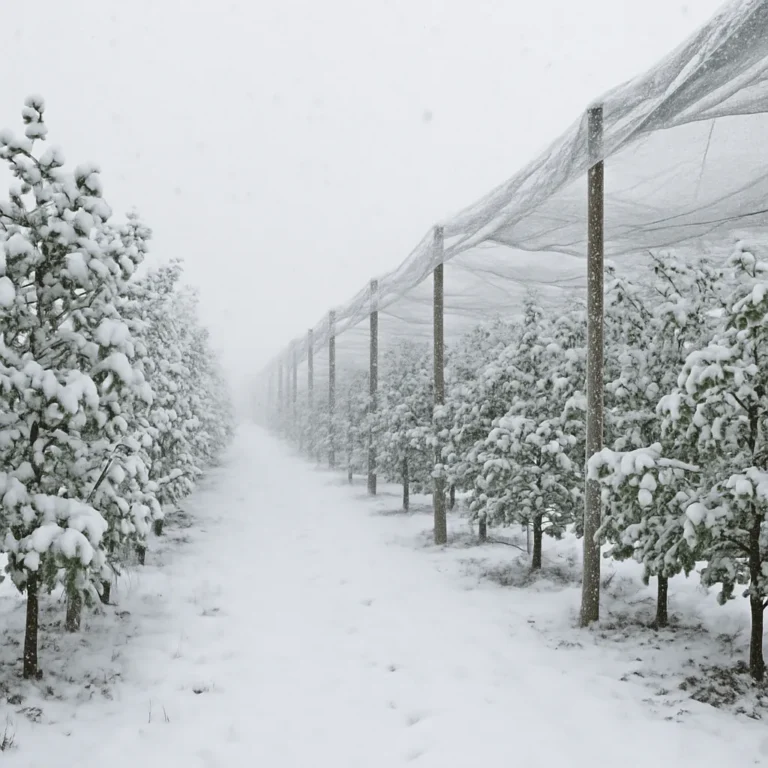 Jakie są metody ochrony przed nadmiernym śniegiem na plantacjach?