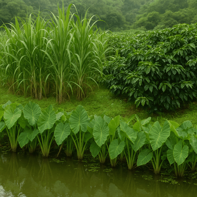 Jakie rośliny najlepiej nadają się na plantacje w obszarach o wysokiej wilgotności?