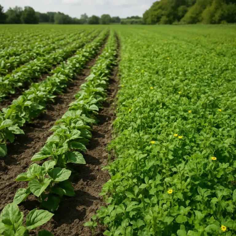 Jakie są zalety stosowania roślin okrywowych w uprawach na plantacjach?