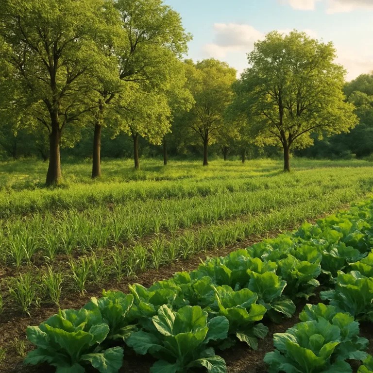 Jakie są zalety uprawy roślin w systemie agrosylwiwulturalnym?