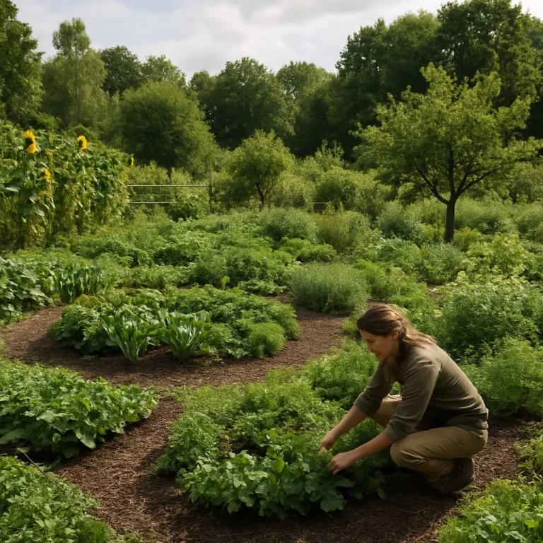 Jakie są zalety prowadzenia plantacji roślin w systemie permakulturowym?